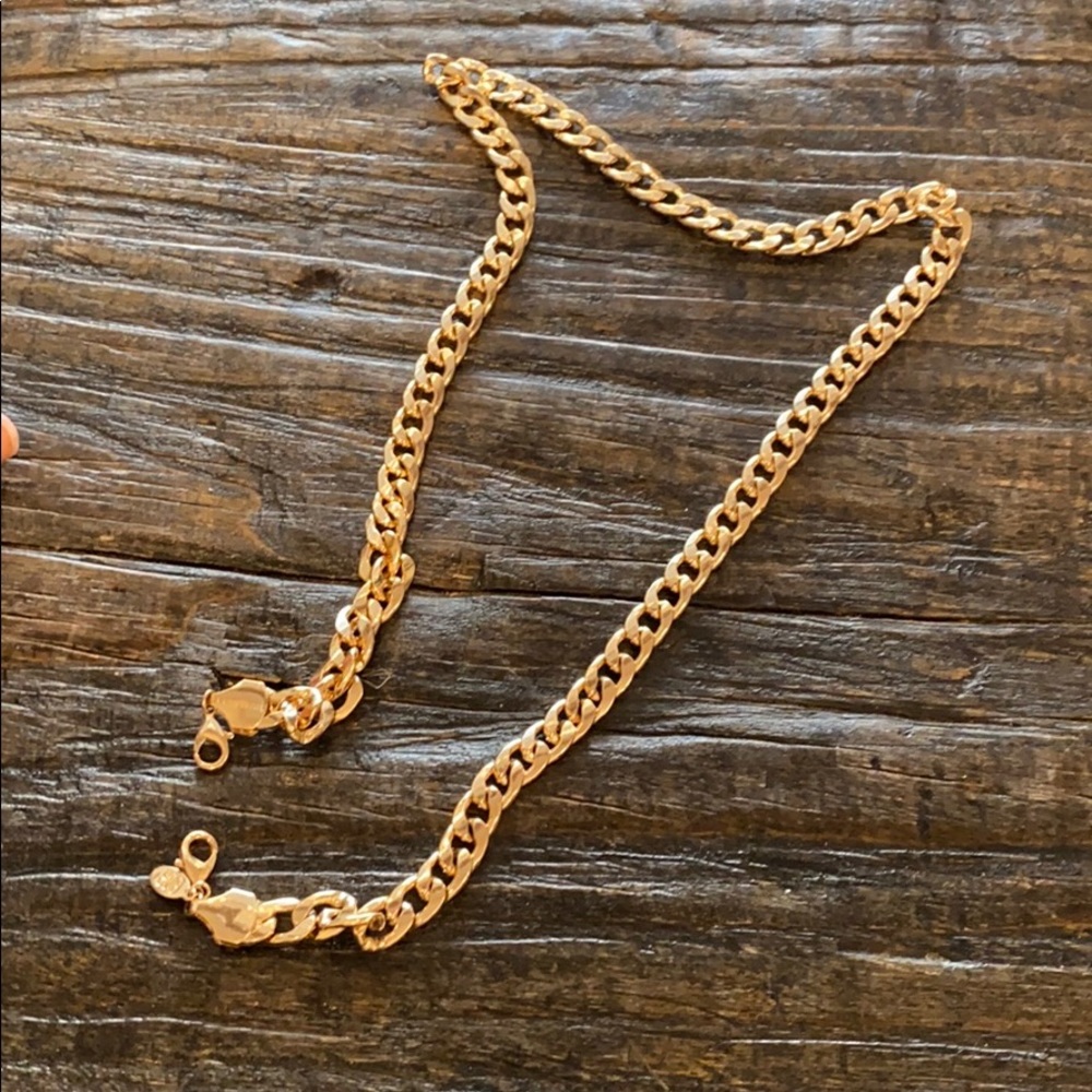 18k gold- plated chain by “8 Other Reasons”